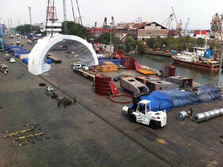Foto Mesin Bor Tunnel Boring Machine