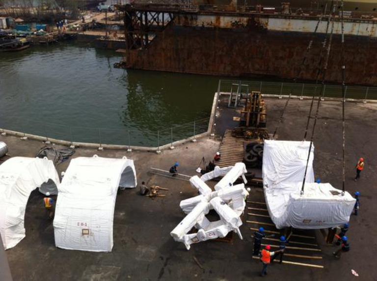 Foto Mesin Bor Tunnel Boring Machine